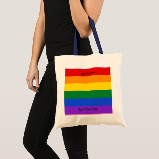 Rainbow #1 Tote Bag Tragetasche (Vorderseite (Produkt))