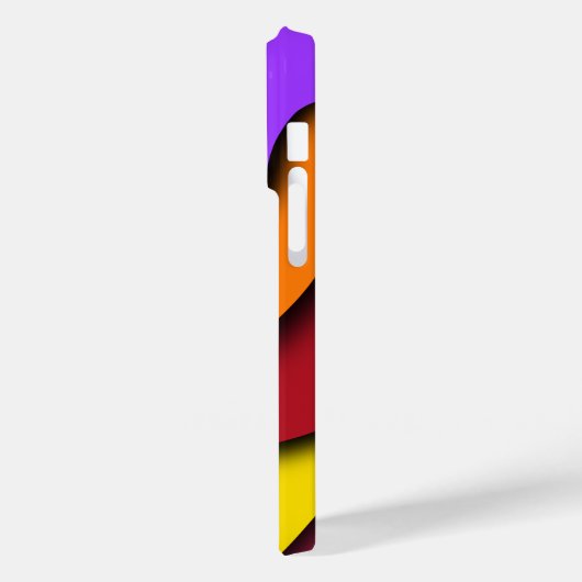 Rainbow 3D Cut Case-Mate iPhone Hülle (Rückseite / Links)