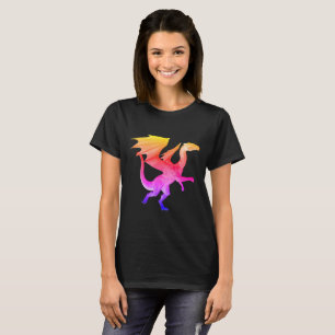 Rainbow 3D Dragon T-Shirt
