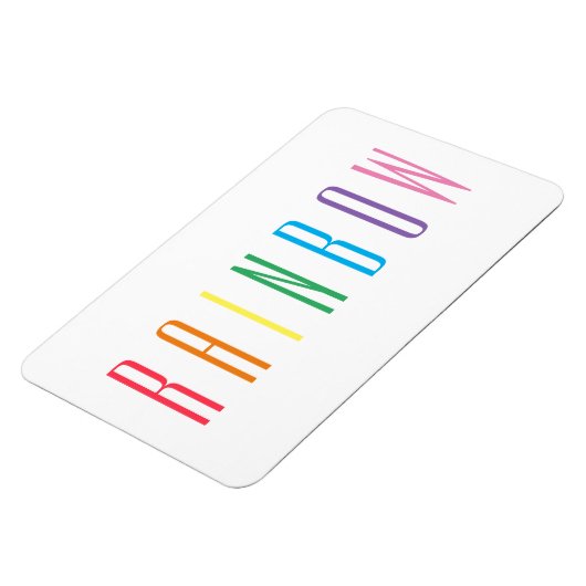 RAINBOW 4x6 Flexible Magnet (Linke Seite)