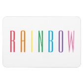 RAINBOW 4x6 Flexible Magnet (Horizontal)