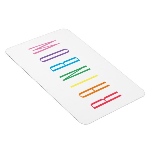 RAINBOW 4x6 Flexible Magnet (Rechte Seite)
