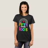 Rainbow 5. Klasse bis zur Schule T-Shirt (Vorne ganz)