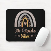 Rainbow 5. Klasse Vibes Rainbow Zurück zur Schule Mousepad (Mit Mouse)