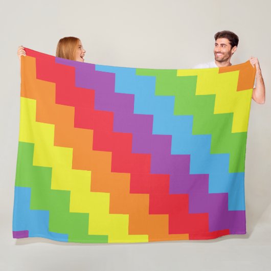 Rainbow 60x80 Fleece Blanket (Beispiel)
