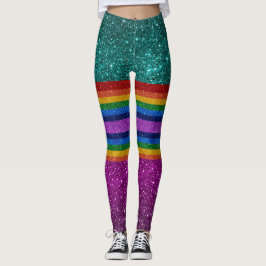 Rainbow 8 Pop Fashion Leggings