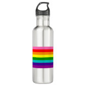 Rainbow 8 Prix Edelstahlflasche (Vorderseite)