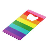 Rainbow 8 Prix Geldbeutel Flaschenöffner (Vorderseite Schrägansicht)