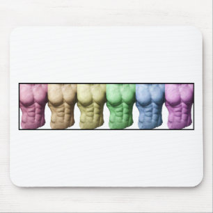 Rainbow Abs Mousepad