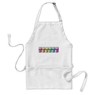 Rainbow Abs Schürze