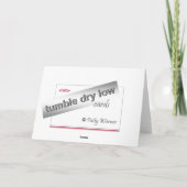 Rainbow-Abschluss-Karte Karte (Rückseite)