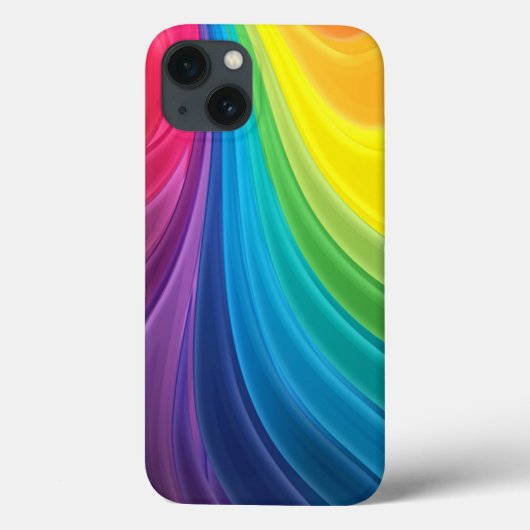 Rainbow Abstrakt Case-Mate iPhone Hülle (Rückseite)