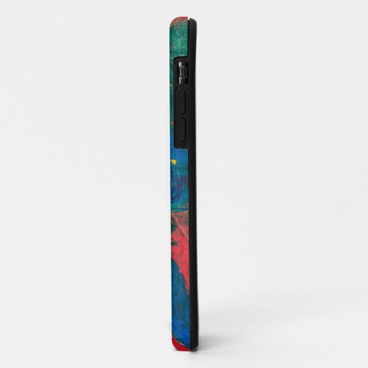 Rainbow Abstrakt Case-Mate iPhone Hülle (Hinten/Links)