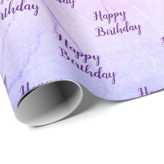 Rainbow Abstrakt Geburtstag Geschenkpapier (Rolleneckpunkt)