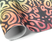 Rainbow Abstrakt Geschenkpapier (Rolleneckpunkt)