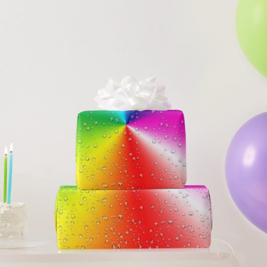 Rainbow-Abstrakt Geschenkpapier (Partygeschenke)