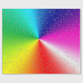 Rainbow-Abstrakt Geschenkpapier (Flach)