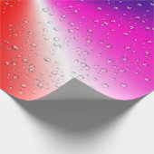 Rainbow-Abstrakt Geschenkpapier (Ecke)