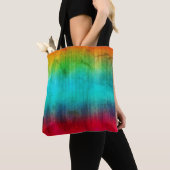 Rainbow Abstrakt Grunge Tasche (Von Nahem)