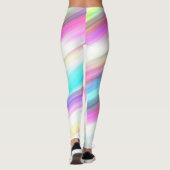 Rainbow Abstrakt Leggings (Rückseite)