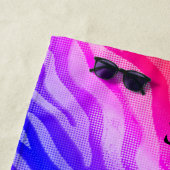 Rainbow Abstrakt Personalisiert Beach Handtuch (Beispiel)