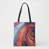 Rainbow Abstrakt Tasche (Vorderseite)