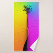 Rainbow Abstrakte Blume