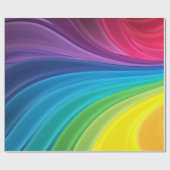 Rainbow-Abstraktes Geschenkpapier (Flach)