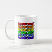 Rainbow Acupuncturist Kaffeetasse (Links)