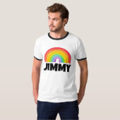 RAINBOW ADNAME PERSONALISIERTE T - SHIRT (Vorne ganz)