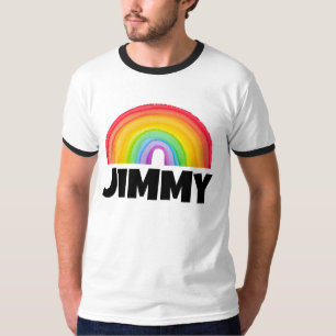 RAINBOW ADNAME PERSONALISIERTE T - SHIRT