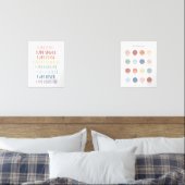Rainbow Affirmations and Gefühle Classroom Decor Bilderwand Sets (Schlafzimmer)