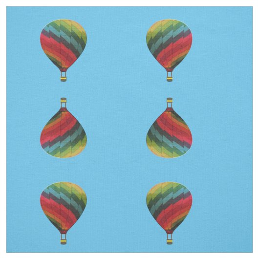 Rainbow Air Ballon Stoff (Muster)