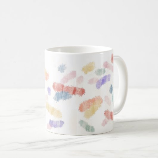 "RAINBOW AIR, JETZT BOARDING" Klassische Tasse, 11 Kaffeetasse (VorderseiteRechts)