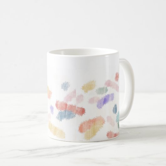 "RAINBOW AIR, JETZT BOARDING" Klassische Tasse, 11 Kaffeetasse (VorderseiteRechts)