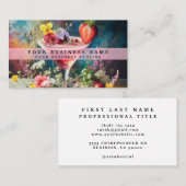 Rainbow Alcohol Drinks Visitenkarte (Vorne/Hinten)