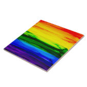 Rainbow Alcohol Tinte Abstrakt Fliese (Seite)