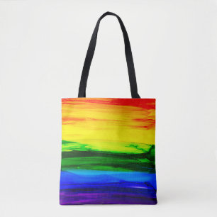 Rainbow Alcohol Tinte Abstrakt Tasche