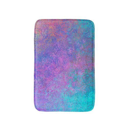 Rainbow Alcohol Tinte, hell Abstrakt Badematte (Vorderseite Vertikal)