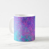 Rainbow Alcohol Tinte, hell Abstrakt Kaffeetasse (Vorderseite Links)