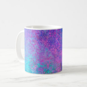 Rainbow Alcohol Tinte, hell Abstrakt Kaffeetasse