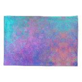 Rainbow Alcohol Tinte, hell Abstrakt Kissenbezug (Rückseite)