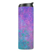 Rainbow Alcohol Tinte, hell Abstrakt Thermosbecher (Nach links gedreht)