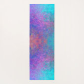 Rainbow Alcohol Tinte, hell Abstrakt Yogamatte (Rückseite)