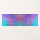 Rainbow Alcohol Tinte, hell Abstrakt Yogamatte (Vorderseite (Horizontal))