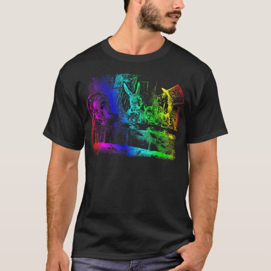 Rainbow Alice im Wunderland Tee Party (Vorderseite)