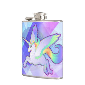 Rainbow Alicorn Flachmann (Links)