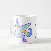 Rainbow Alicorn Kaffeetasse (Vorderseite Links)