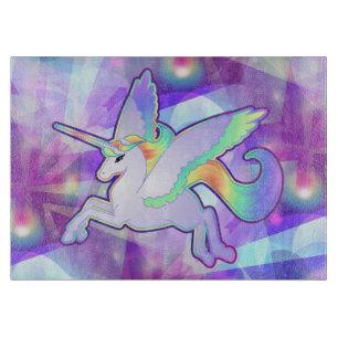 Rainbow Alicorn Schneidebrett