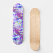 Rainbow Alicorn Skateboard (Vorderseite)
